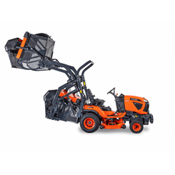 TONDEUSE AUTOPORTEE - TONDEUSE AUTOPORTEE DIESEL - AUTOPORTEE KUBOTA DIESEL 26CV BENNAGE EN HAUTEUR COUPE 137cm