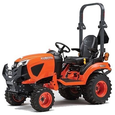 TRACTEUR COMPACT - TRACTEUR COMPACT DIESEL - TRACTEUR DIESEL KUBOTA BX 231 DV Cabine* - 23 ch 4RM