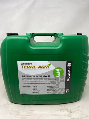 A classer - A classer - Terre agri super motor extra 15W40 20L