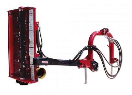 OUTIL 3 POINTS TRACTEUR COMPACT - BROYEUR ACCOTEMENT  - Broyeur d'accotement Majar RBML130 avec kit marteaux 