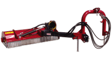 OUTIL 3 POINTS TRACTEUR COMPACT - BROYEUR ACCOTEMENT  - Broyeur d'accotement Majar RBML115AC avec kit marteaux 