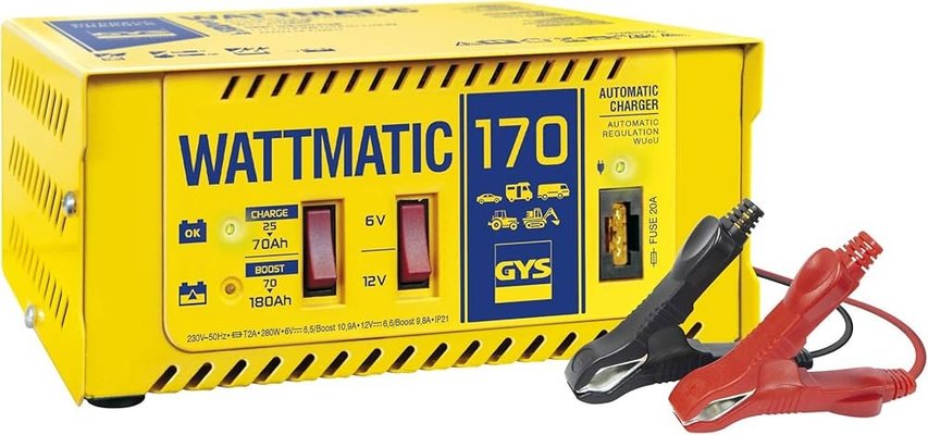 Equipement Atelier - Charge - CHARGEUR WATTMATIC 170 - 6/12 V
