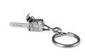 Porte-cl�s Tron�onneuse M�tal Argent