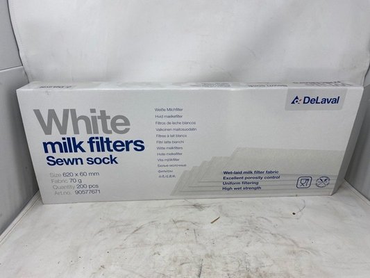 Elevage - Salle de traite - Filtre blanc 70g, cousu 620x60, 200pcs