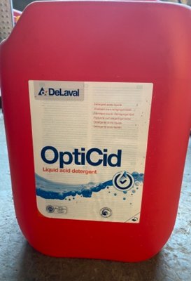 Elevage - Salle de traite - OptiCid 20L