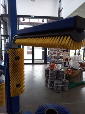 Elevage - Salle de traite - Brosse stationnaire SB