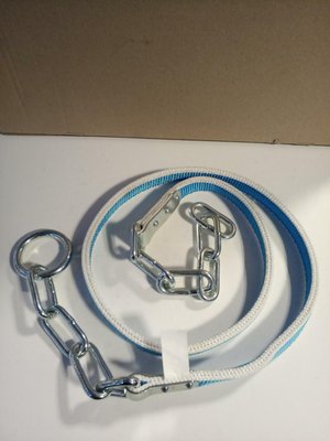 Elevage - Salle de traite - Sangle nylon dble 1,80m + anneau
