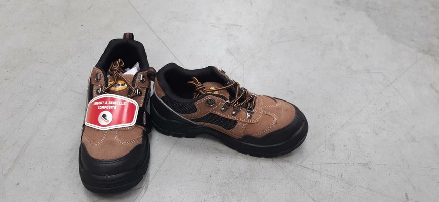 Vêtements - Chaussures - DALES  CHAUSSURES DE SECURITE BASSES marron Normes EN 20345 S3 SRC