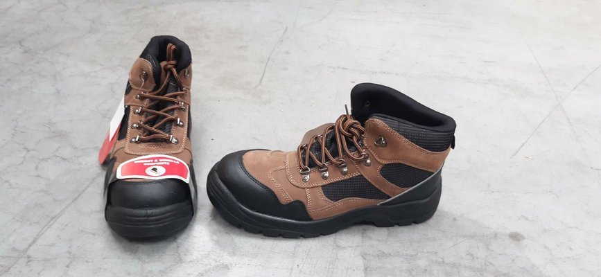 Vêtements - Chaussures - DEBAO CHAUSSURES DE SECURITE MONTANTES marron Normes EN 20345 S3 SRC
