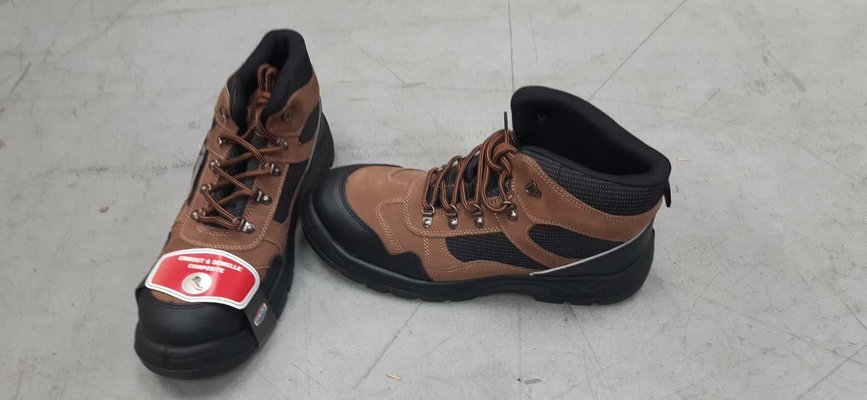 Vêtements - Chaussures - DEBAO CHAUSSURES DE SECURITE MONTANTES marron Normes EN 20345 S3 SRC