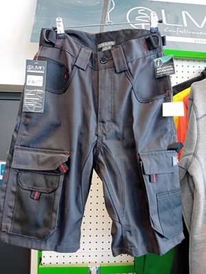 Vêtements - VET001 - Travail - CALCAIRE - bermuda bicolore Authentic - 60% coton 40% polyester- 300 g/m?  - gris nuit/noir - Suivi -