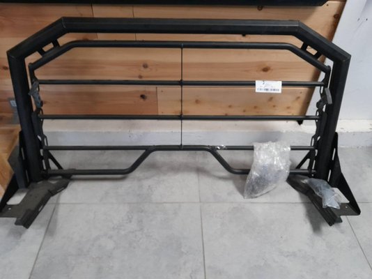 Techniques Motoculture - MOT016 - Pieces quad - GRILLE DE PROTECTION ARRIÈRE RABATTABLE POLARIS RANGER 1000