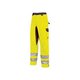 SECOURS PANTALON IMPERMEABLE HAUTE VISIBITE JAUNE FLUO100Ù POLYESTER ETANCHE 190GR/M2