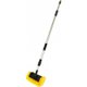 BROSSE AVEC LANCE TELESCOPIQUE 2,3 M avec raccord pour haute pression et raccord pour basse pression