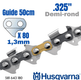 Chaine X-CUT SP33G (95VP), .325" / 1,3 mm - 80 m