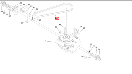 Techniques Motoculture - MOT013 - Autres - COURROIE