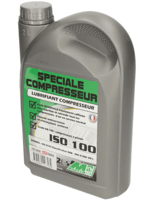 Lubrifiant - Huile Moteur - HUILE INDUSTRIE SPECIALE COMPRESSEUR 100 - BIDON 2L