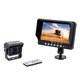 Kit vid?o AMS HD 7" 2 entr?es Intermittence + Cam?ra Full HD 1080P Etanche vision nocturne chauffage