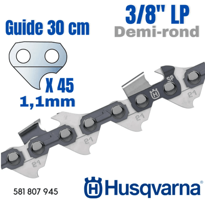 Techniques Motoculture - MOT013 - Autres - Chaine H38 45m 3/8" mini pixel