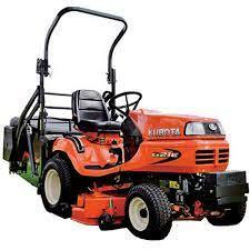 TONDEUSE AUTOPORTEE - TONDEUSE AUTOPORTEE DIESEL - TONDEUSE AUTOPORTEE KUBOTA DIESEL 21CH BENNAGE EN HAUTEUR