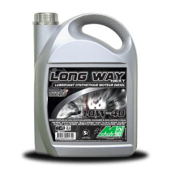 Lubrifiant - Huile Moteur - MINERVA LONG WAY 10W-40 SYNTHESE